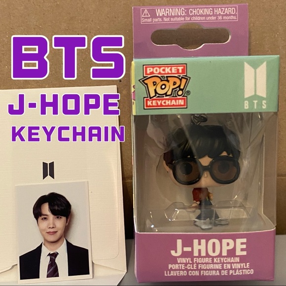 BTS JHOPE Funko Pop Keychain - Picture 2 of 2